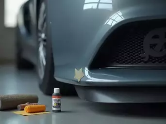 Bumper scuff repair in Bacup