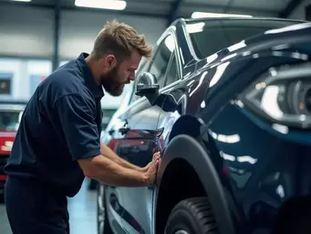 Autoline car bodywork repairs in Bacup